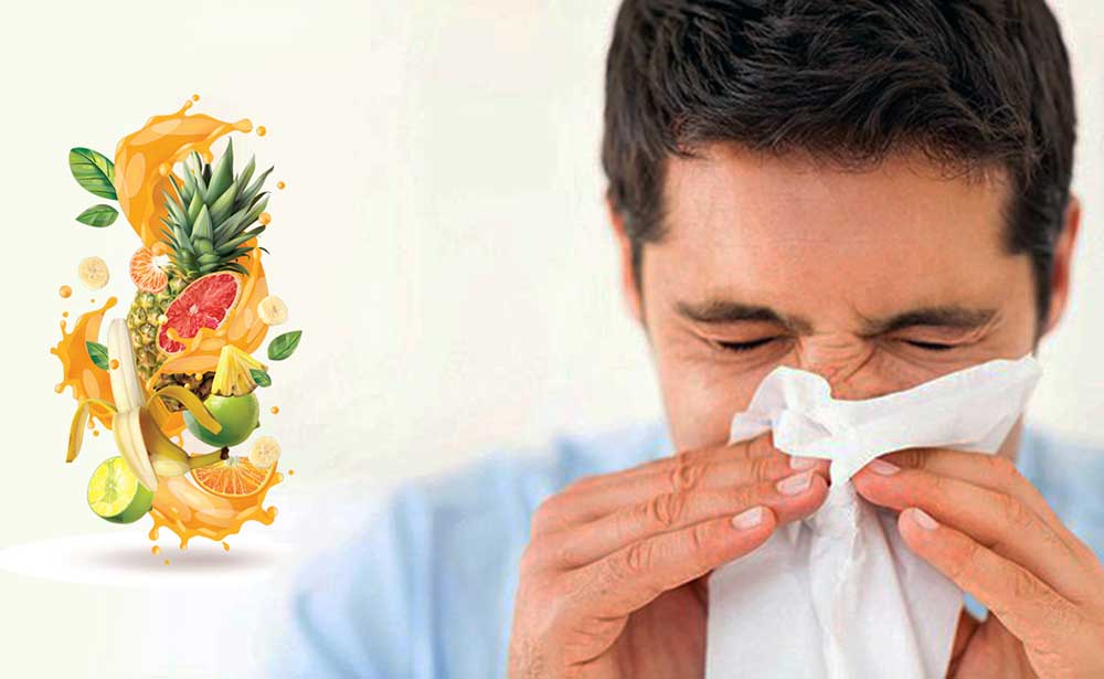 foods to prevent Monsoon allergy
