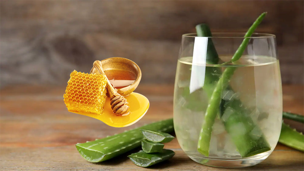 honey and aloevera