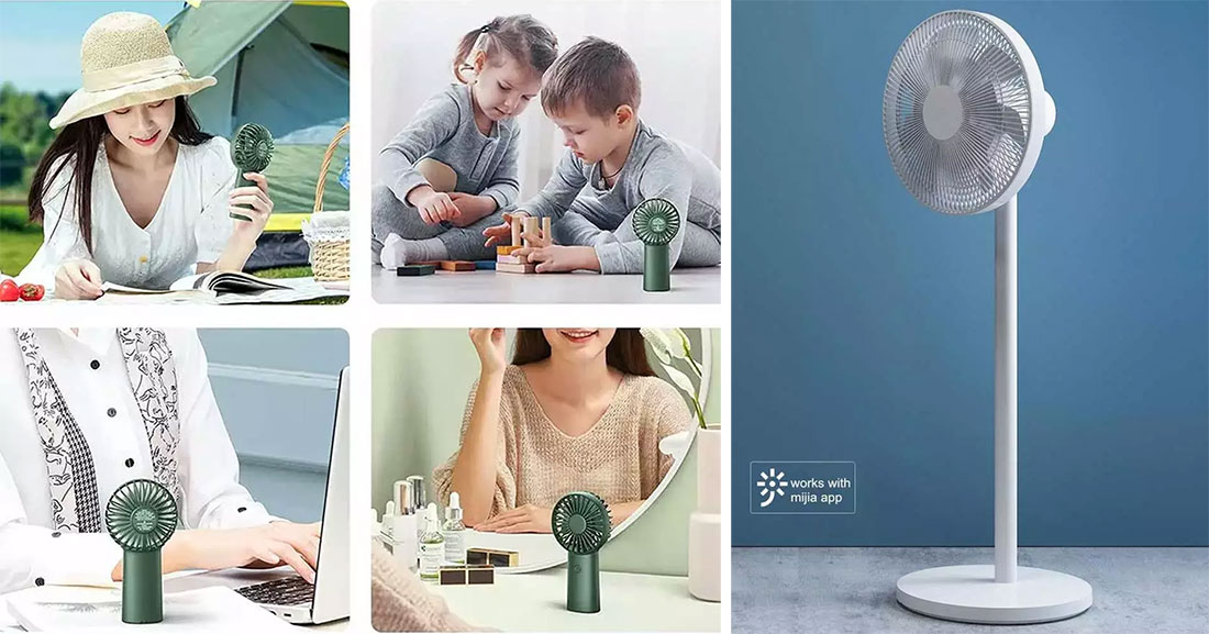 রিচার্জেবল ফ্যানের সুবিধা