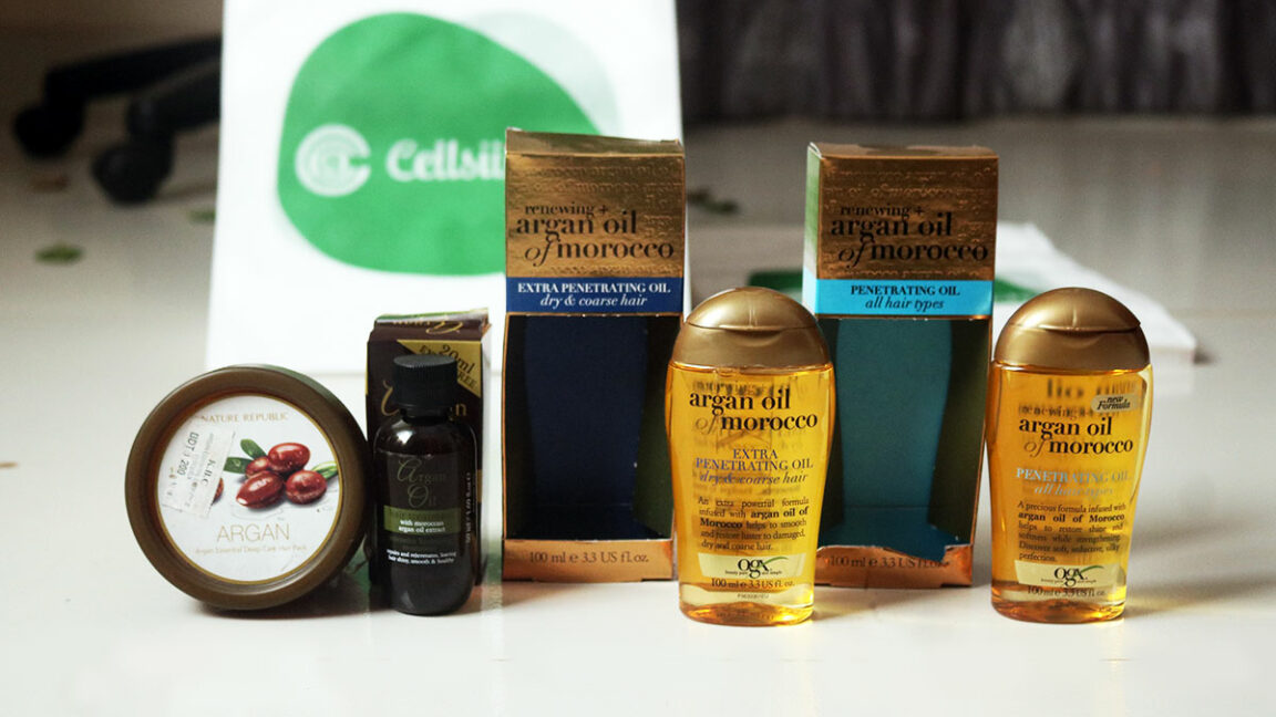 Argan oil for skin and hair care