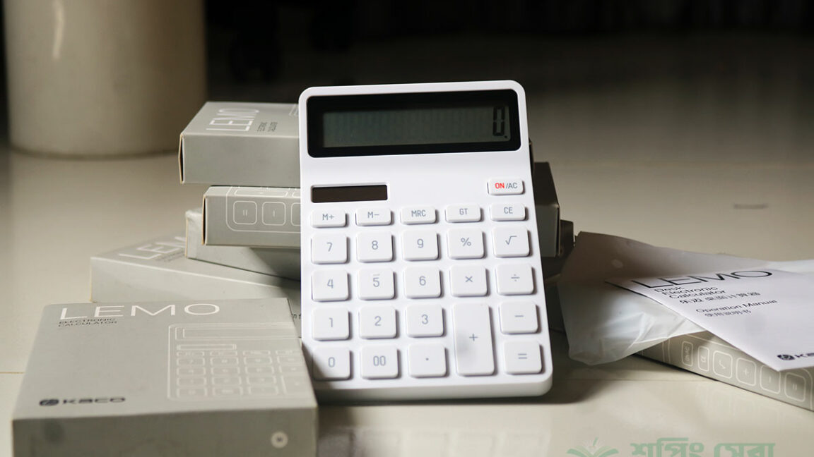 Xiaomi LEMO 12 Digit Photoelectric Dual Drive Calculator