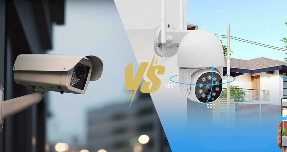difference between ip camera and cctv camera