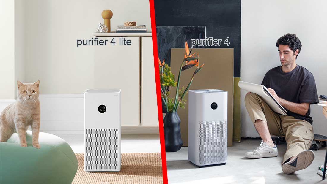 Product review of Xiaomi Air Purifier 4 and 4 Lite Shopping Sheba