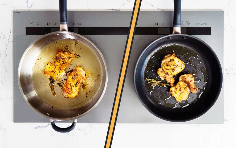 stainless steel vs aluminum for cooking